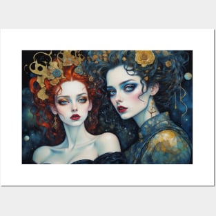 Gothic Girls Posters and Art